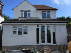 extension,completion,rear view,seaford,brighton